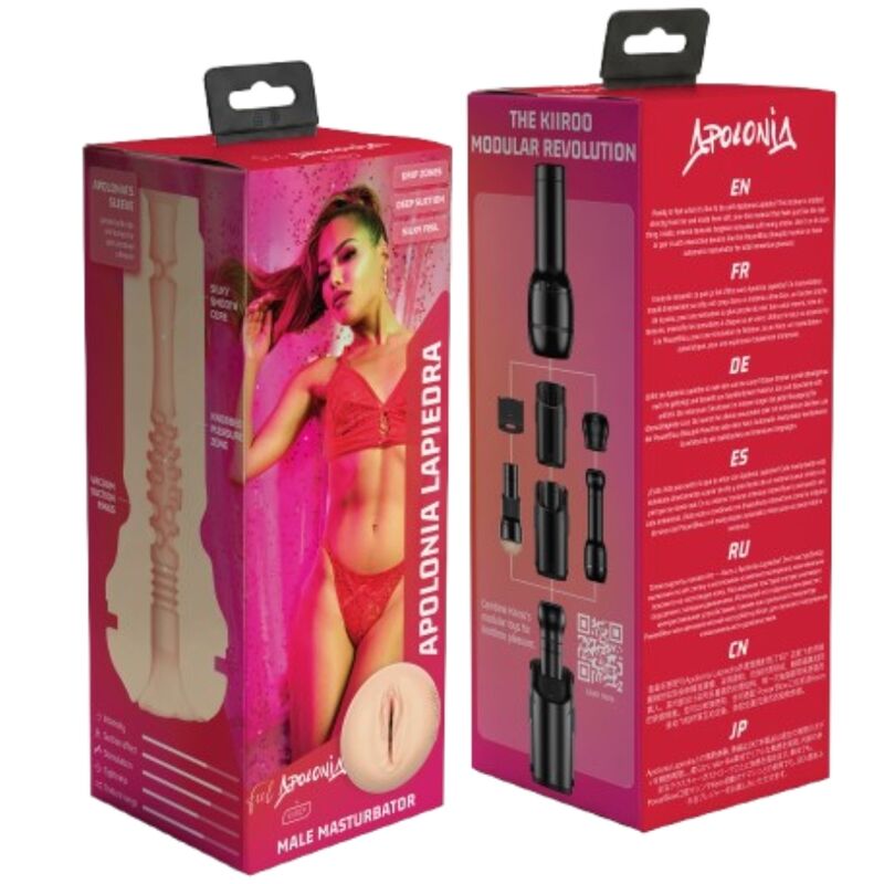KIIROO - APOLONIA LAPIEDRA MASTURBADOR MASCULINO VAGINA REALISTA