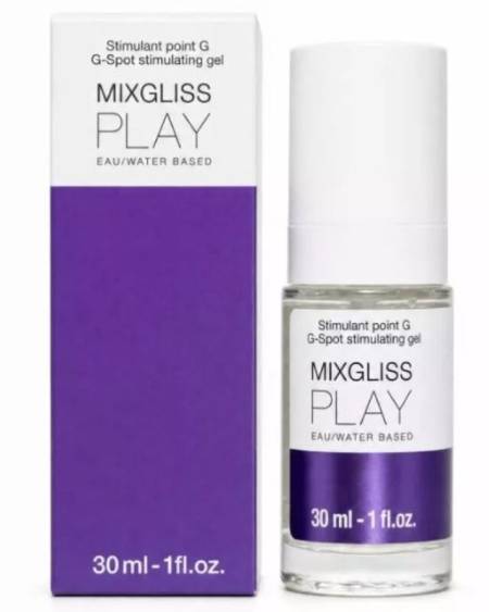 MIXGLISS - PLAY GEL ESTIMULANTE DEL PUNTO G CON EFECTO FRÍO-CALOR SIN PERFUME 30 ML