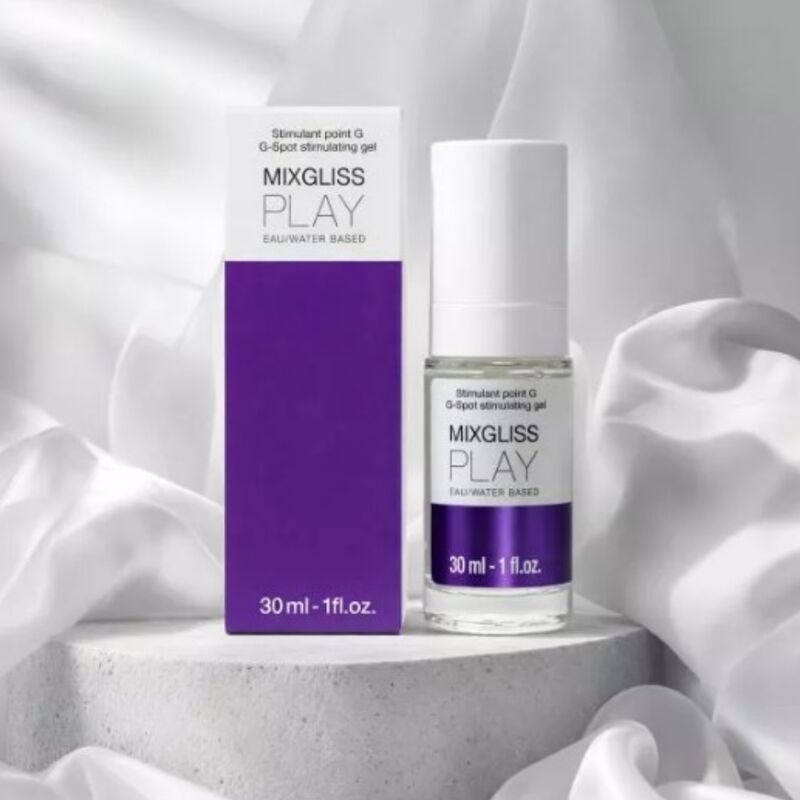 MIXGLISS - PLAY GEL ESTIMULANTE DEL PUNTO G CON EFECTO FRÍO-CALOR SIN PERFUME 30 ML