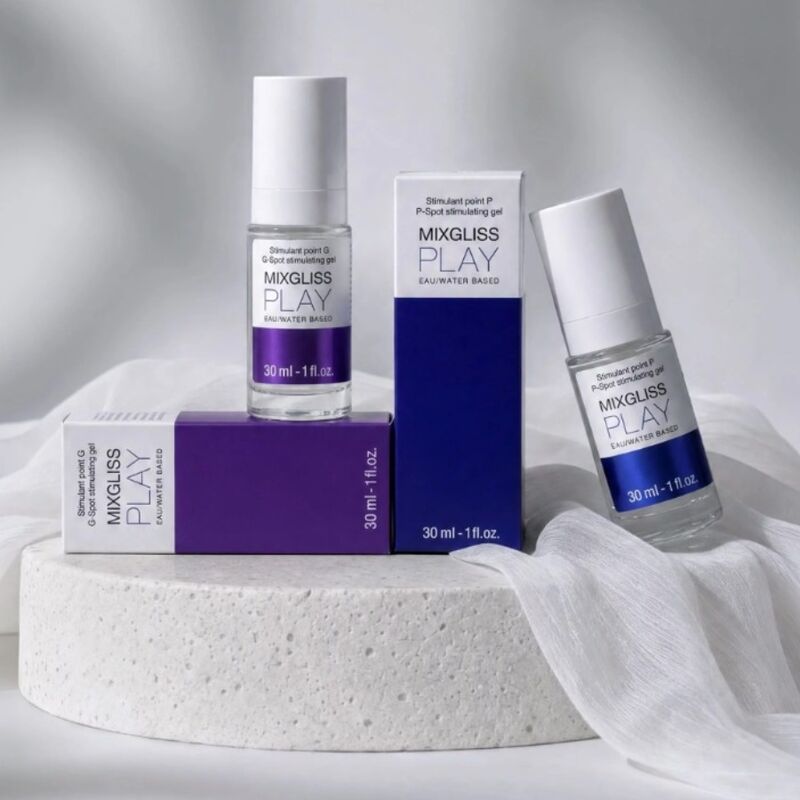 MIXGLISS - PLAY GEL ESTIMULANTE DEL PUNTO P CON EFECTO FRÍO-CALOR SIN PERFUME 30 ML