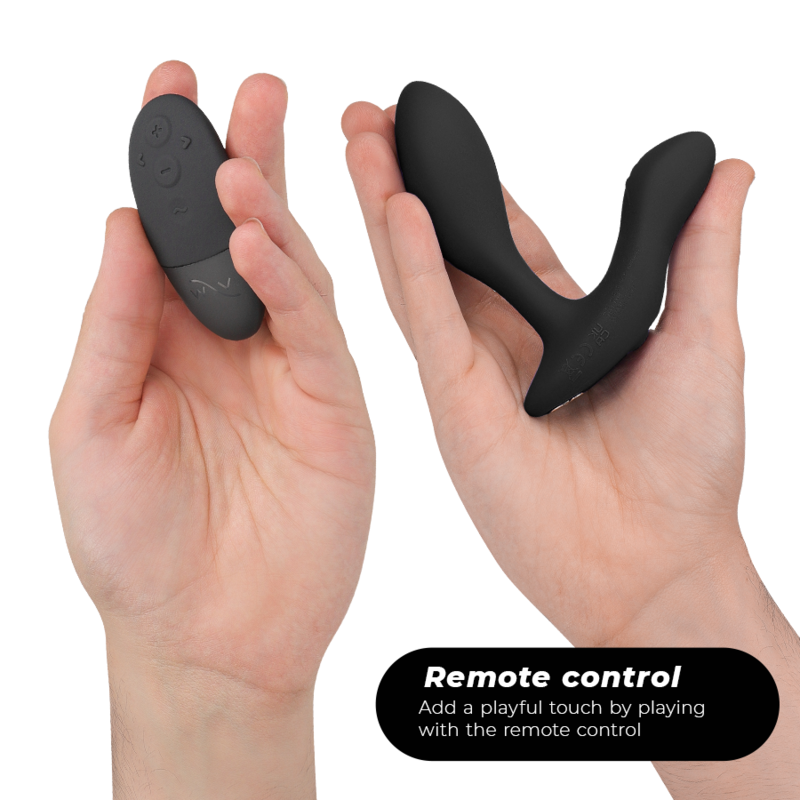 WE-VIBE - VECTOR+ MASAJEADOR DE PRÓSTATA NEGRO CONTROL REMOTO