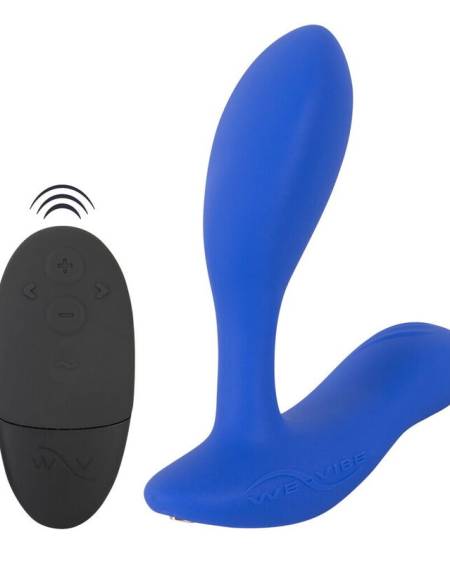 WE-VIBE - VECTOR+ MASAJEADOR DE PRÓSTATA CON DOBLE ESTIMULACIÓN AZUL REAL