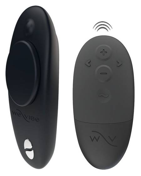 WE-VIBE - MOXIE + VIBRADOR CLÍTORIS NEGRO
